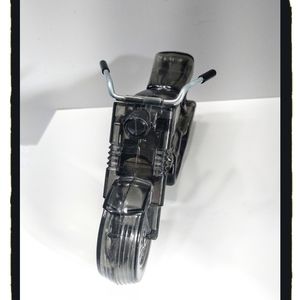 Vintage (1973) Avon ☠️ Motorcycle ☠️ Glass Decanter - 7.5" L x 4" T